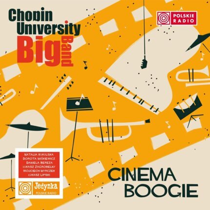 CHOPIN UNIVERSITY BIG BAND - Cinema Boogie. Okładka płyty