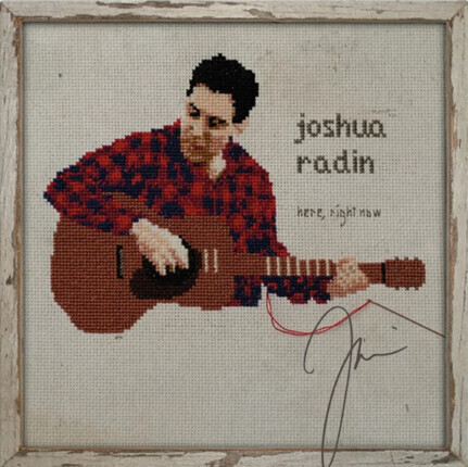 RADIN JOSHUA - Here, Right Now. Okładka płyty
