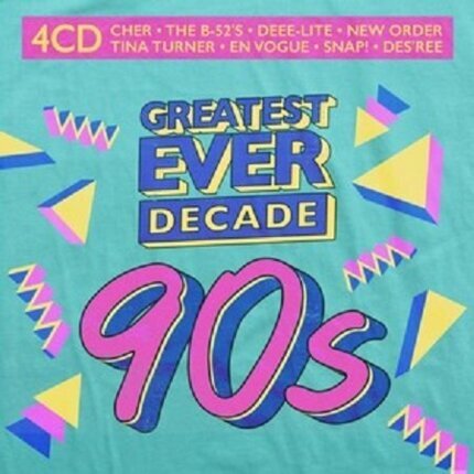 Greatest Ever Decade 90's. Okładka płyty