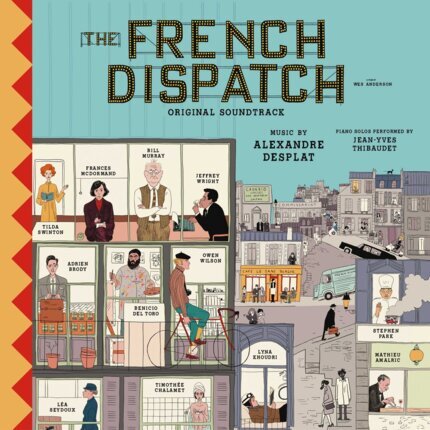 DESPLAT ALEXANDRE - French Dispatch. Okładka płyty