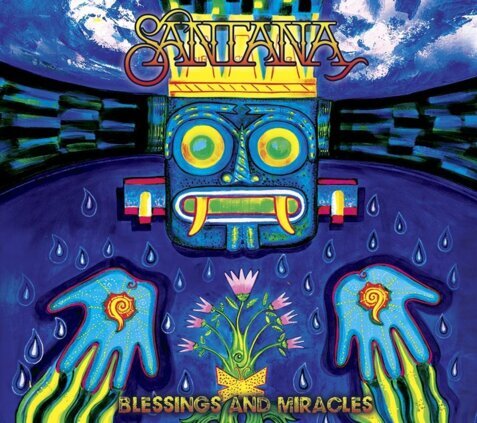 SANTANA - Blessings And Miracles. Okładka płyty