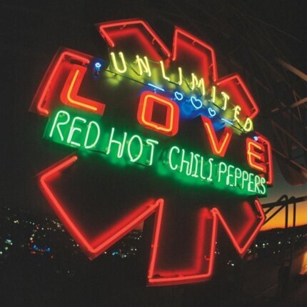 RED HOT CHILI PEPPERS - Unlimited Love. Okładka płyty