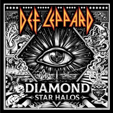DEF LEPPARD - Diamond Star Halos. Okładka płyty