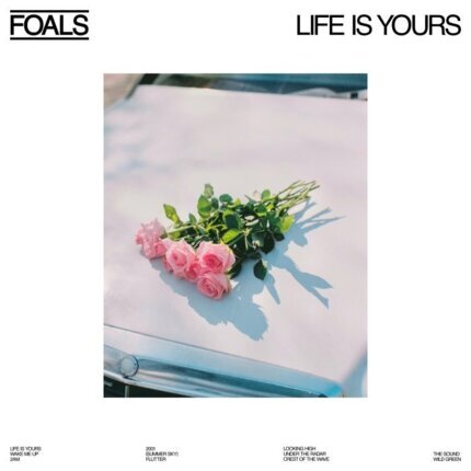 FOALS - Life Is Yours. Okładka płyty
