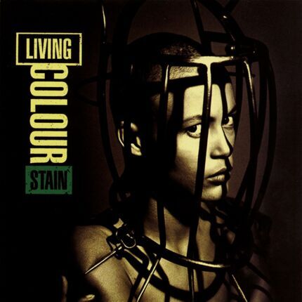LIVING COLOUR - Stain. Okładka płyty