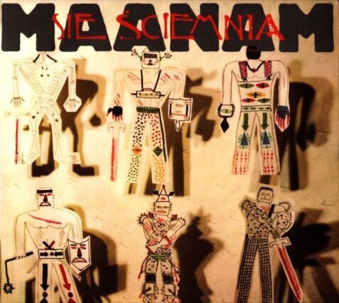 MAANAM - Sie ściemnia. Okładka płyty