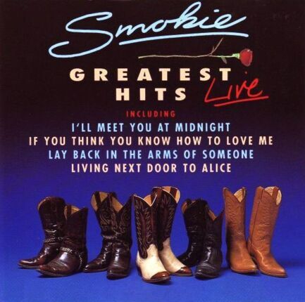 SMOKIE - Greatest Hits Live. Okładka płyty