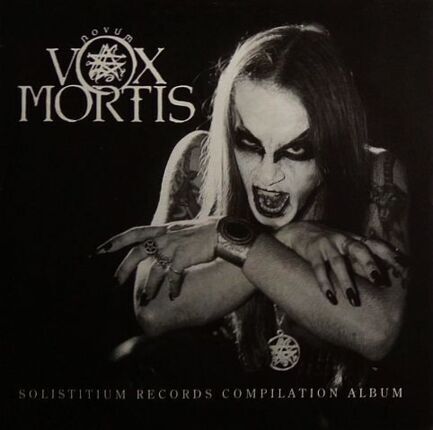 Solistitium Records Compilation Album (Novum Vox Mortis). Okładka płyty