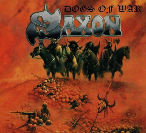 SAXON - Dogs Of War. Okładka płyty