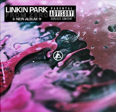 LINKIN PARK - From Zero. Okładka płyty