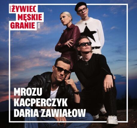 Męskie Granie 2024. Okładka płyty