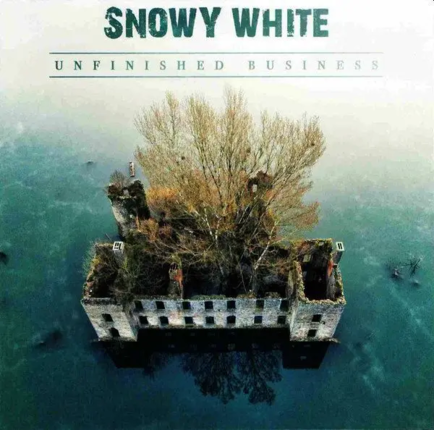 SNOWY WHITE - Unfinished Business. Okładka płyty
