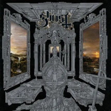 GHOST - Skeletá. Okładka płyty