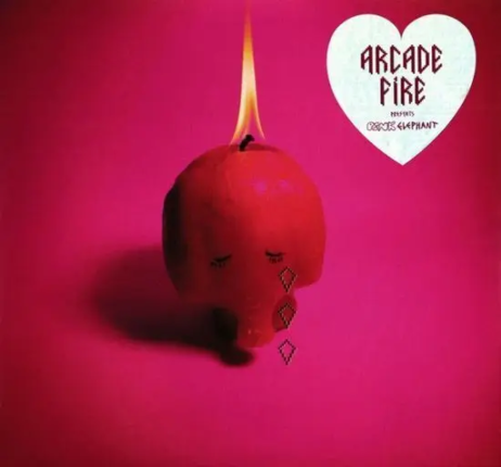 ARCADE FIRE - Pink Elephant. Okładka płyty