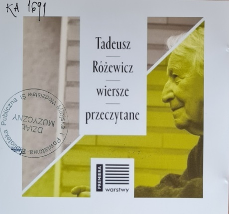 RÓŻEWICZ TADEUSZ - WIERSZE PRZECZYTANE