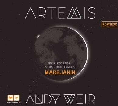 WEIR ANDY - ARTEMIS. okładka książki audio