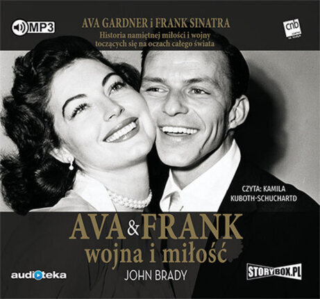 BRADY JOHN - AVA & FRANK. WOJNA I MIŁOŚĆ. okładka ksiązki audio