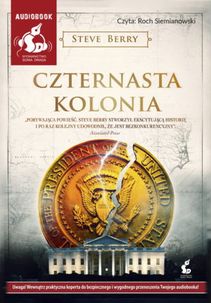 BERRY STEVE - COTTON MALONE 11. CZTERNASTA KOLONIA. okładka ksiązki audio