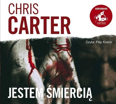 CARTER CHRIS - ROBERT HUNTER 7. JESTEM ŚMIERCIĄ. okładka ksiązki audio