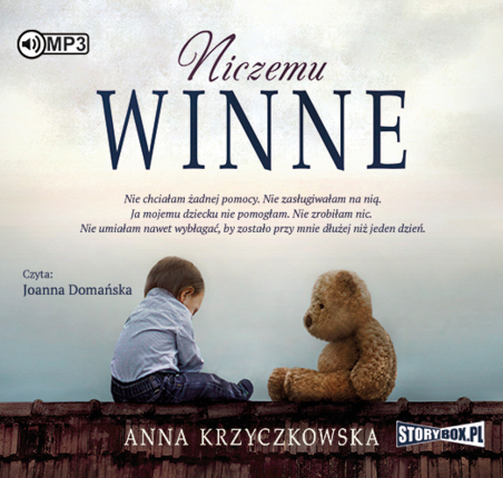 KRZYCZKOWSKA ANNA - NICZEMU WINNE. okładka ksiżki audio