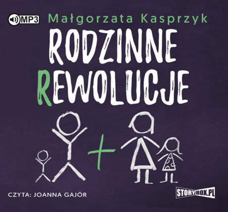 KASPRZYK MAŁGORZATA - RODZINNE REWOLUCJE. okładka ksiązki audio