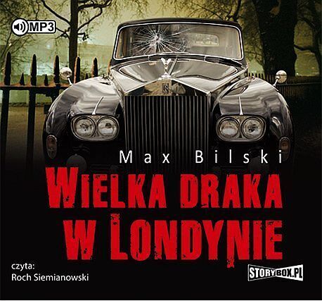 BILSKI MAX - PODRÓŻE ZE ŚMIERCIĄ 4. WIELKA DRAKA W LONDYNIE. okładka ksiązki audio