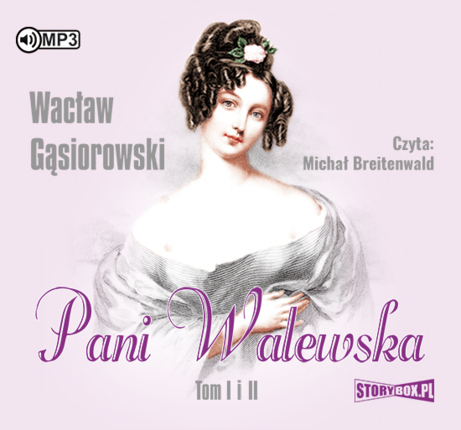 GĄSIOROWSKI WACŁAW - PANI WALEWSKA. okłądka książki audio