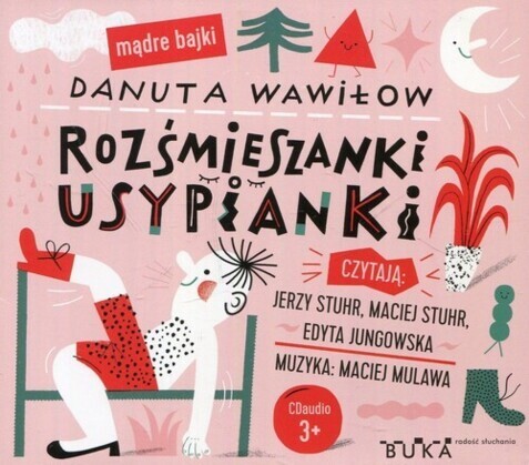 WAWIŁOW DANUTA - ROZŚMIESZANKI USYPIANKI. okładka książki audio