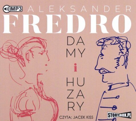 FREDRO ALEKSANDER - DAMY I HUZARY. okładka ksiązki audio