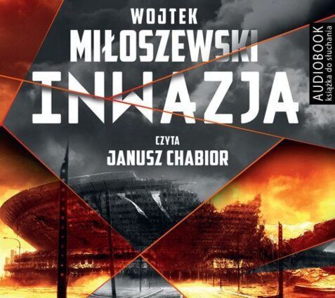 MIŁOSZEWSKI WOJTEK - WOJNA.PL 1. INWAZJA. okładka ksiązki audio