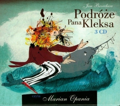 BRZECHWA JAN - PODRÓŻE PANA KLEKSA. okładka książki audio