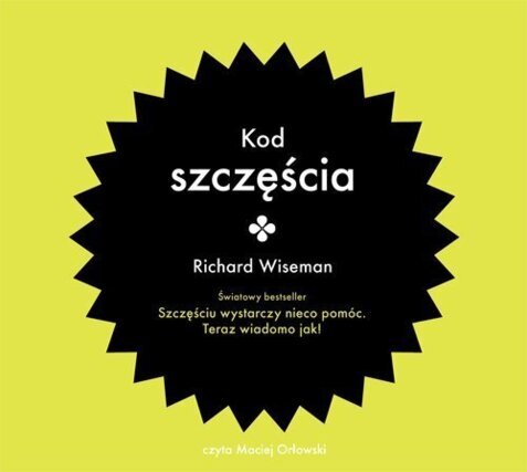 WISEMAN RICHARD - KOD SZCZĘŚCIA. okładka książki audio