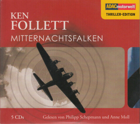 FOLLETT KEN - MITTERNACHTSFALKEN. okładka książki audio