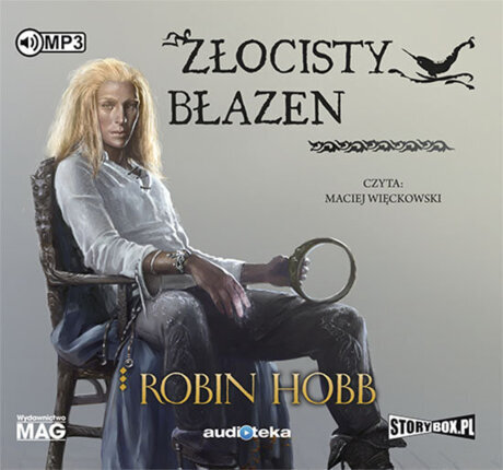 HOBB ROBIN - ZŁOTOSKÓRY 2. ZŁOCISTY BŁAZEN. okładka ksiązki audio