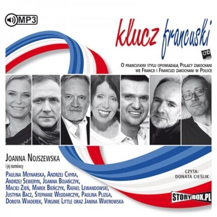 NOJSZEWSKA JOANNA - KLUCZ FRANCUSKI. okładka książki audio