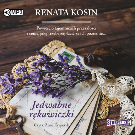 KOSIN RENATA - JEDWABNE RĘKAWICZKI. okładka książki audio