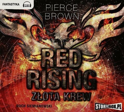 BROWN PIERCE - RED RISING 1. ZŁOTA KREW. okładka książki audio