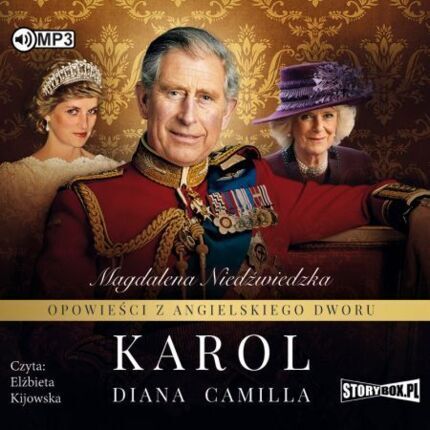 NIEDŹWIEDZKA MAGDALENA - OPOWIEŚCI Z ANGIELSKIEGO DWORU 1. KARO. okładka książki audio