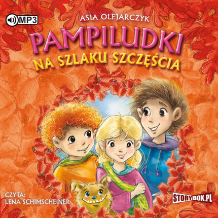 OLEJARCZYK ASIA - PAMPILUDKI NA SZLAKU SZCZĘŚCIA. okładka książki audio