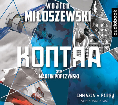 MIŁOSZEWSKI WOJTEK - WOJNA.PL 3. KONTRA. okładka książki audio