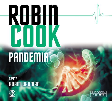 COOK ROBIN - LAURIE MONTGOMERY I JACK STAPLETON 11. PANDEMIA. okładka książki audio