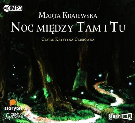 KRAJEWSKA MARTA - NOC MIĘDZY TAM I TU. okładka książki audio