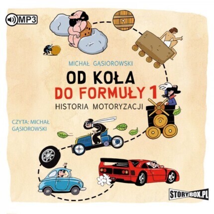 GĄSIOROWSKI MICHAŁ - OD KOŁA DO FORMUŁY 1. HISTORIA MOTORYZACJI. okładka książki audio