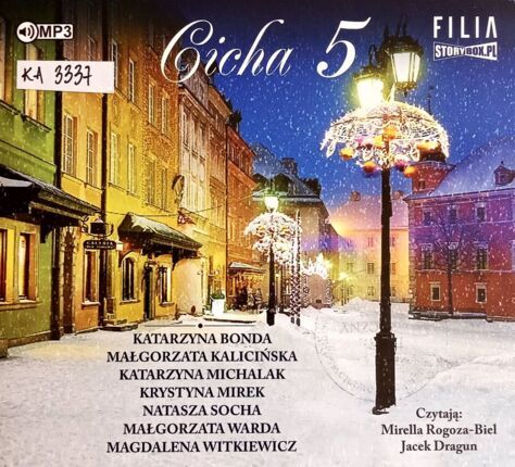 CICHA 5. okładka książki audio