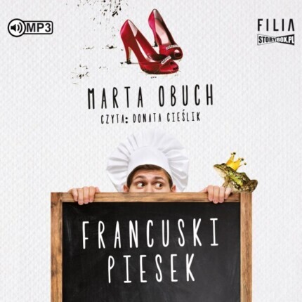 OBUCH MARTA - FRANCUSKI PIESEK. okładka książki audio