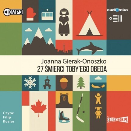 GIERAK-ONOSZKO JOANNA - 27 ŚMIERCI TOBY'EGO OBEDA. okładka książki audio