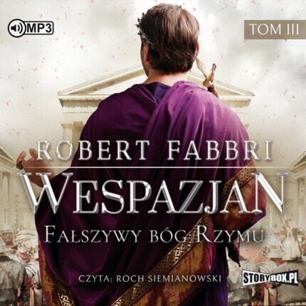 FABBRI ROBERT - WESPAZJAN 3. FAŁSZYWY BÓG RZYMU. okładka książki audio
