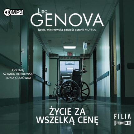 GENOVA LISA - ŻYCIE ZA WSZELKĄ CENĘ. okładka książki audio