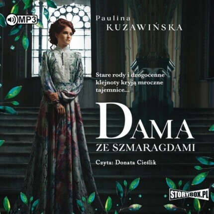 KUZAWIŃSKA PAULINA - MADELINE HYDE 2. DAMA ZE SZMARAGDAMI. okładka ksiązki audio