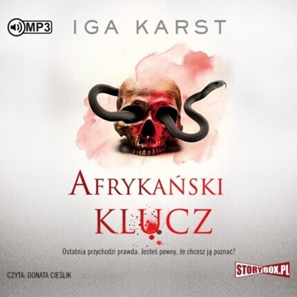 KARST IGA - PENSJONAT BIAŁY DWÓR 2. AFRYKAŃSKI KLUCZ. okładka książki audio